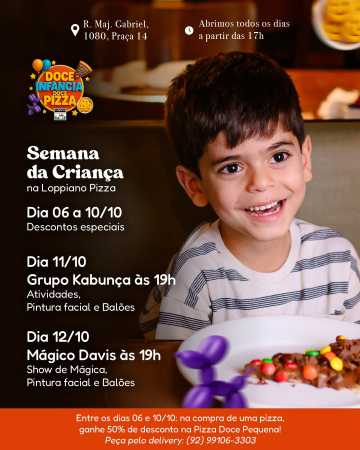 SEMANA DA CRIANÇA - LOPPIANO