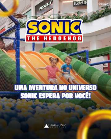 SONIC THE HEDGEHOG - AMAZONAS SHOPPING