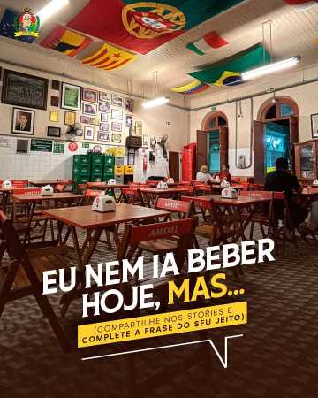EU NEM IA BEBER HOJE, MAS... - BAR DO ARMANDO