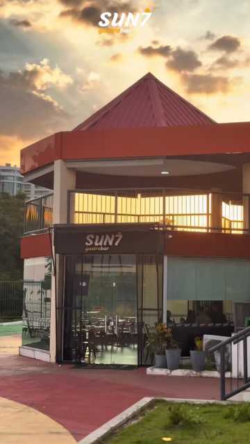 CAFÉ DA TARDE COM PÔR DO SOL - SUN 7