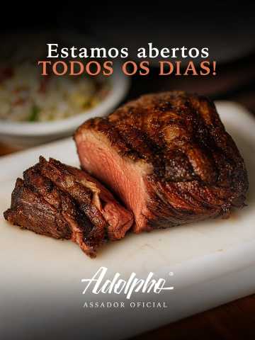 SABOR E TRADIÇÃO TODOS OS DIAS - ADOLPHO ASSADOR 