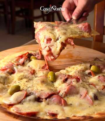PIZZA QUENTINHA, SABOR QUE CONQUISTA! - COSA NOSTRA 