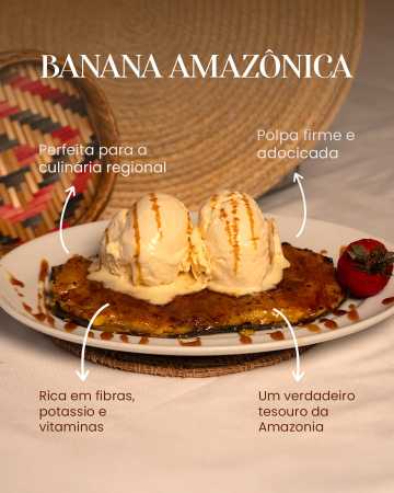BANANA AMAZÔNICA - AMAZÔNICO PEIXARIA