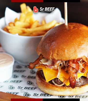 HAMBÚRGUERES ARTESANAIS - SR.BEEF