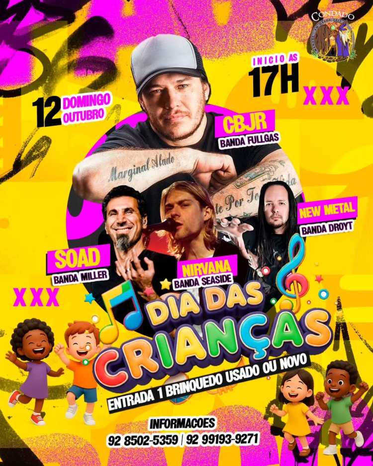 SHOW BENEFICENTE DO DIAS DAS CRIANÇAS - O CONDADO 